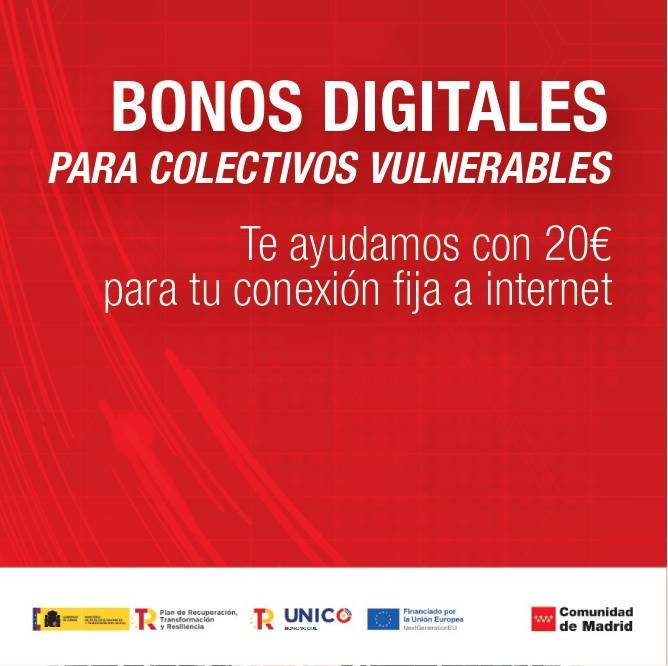 Ayudas Bonos Digitales de Conectividad.