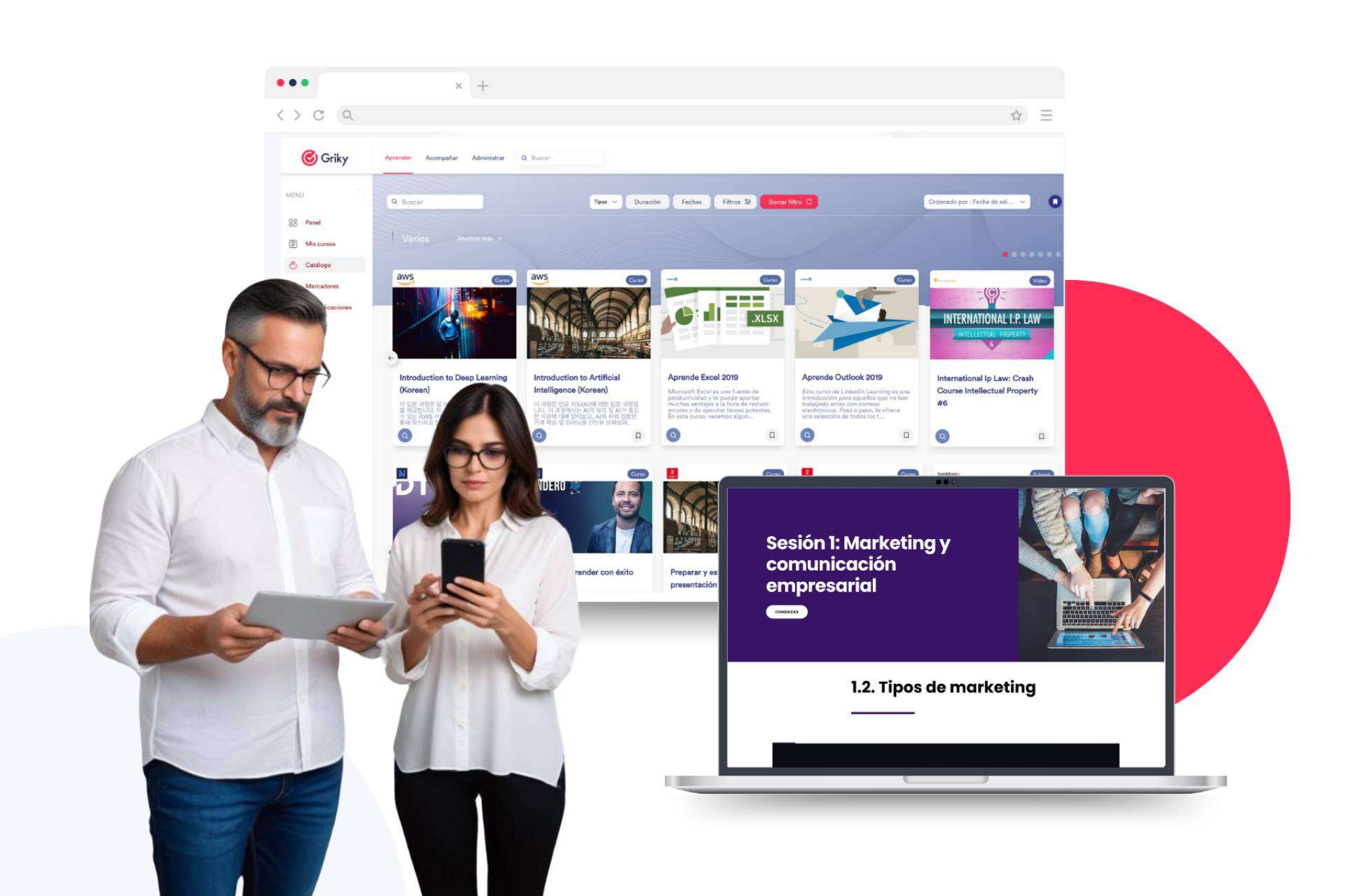 Fábrica de cursos virtuales a la medida que permite a las universidades ampliar su portafolio académico
